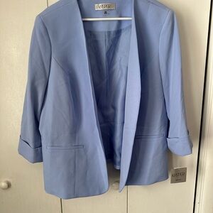 Kasper Women's Soft Blue Suit Jacket